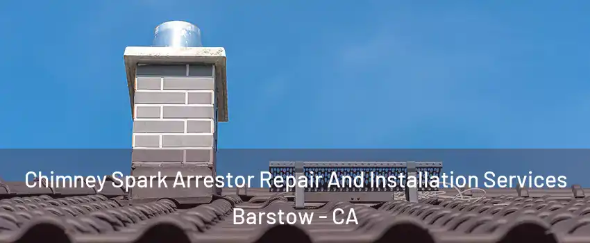  Chimney Spark Arrestor Repair And Installation Services Barstow - CA