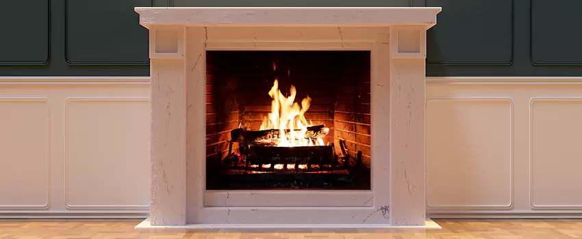 Decorative Electric Fireplace Installation in Barstow, California