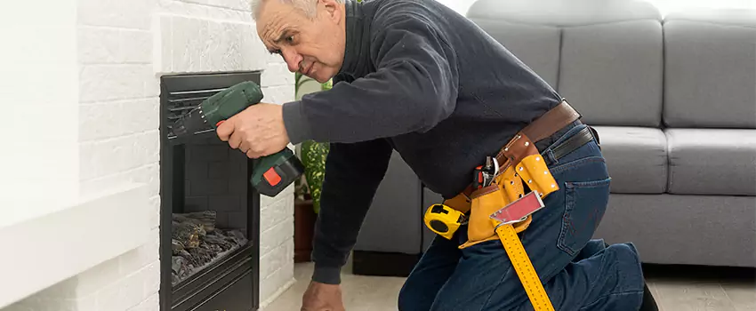 New Indoor Fireplace Installation in Barstow, California