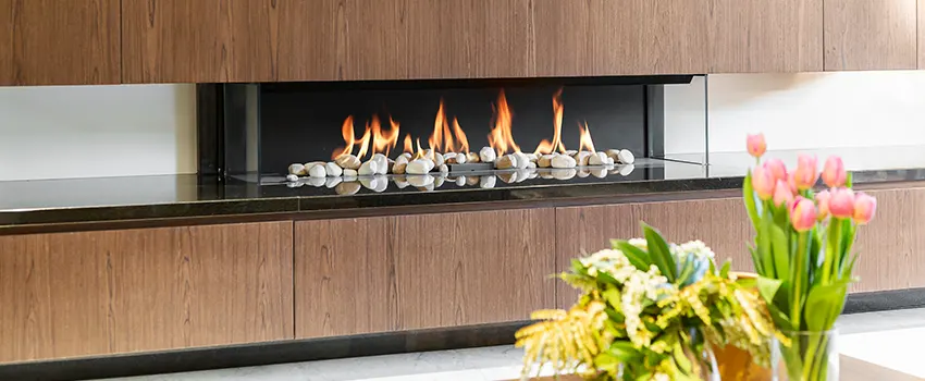 Double-height Fireplace Design Refurbishment in Barstow, California